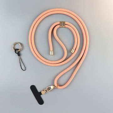 原創肉桂紅茶手機鏈女高級斜挎手機繩新款可調節防丟手機掛繩掛脖