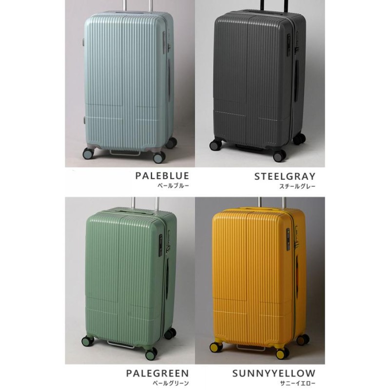イノベータースーツケース96L Sadona Sage Grey 使用一回のみ‼️ New Arrival innovator公式オンライン先行販売！ アルミスーツ