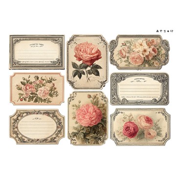 【10月新作】20-103-0125 裁切紙・拼貼素材