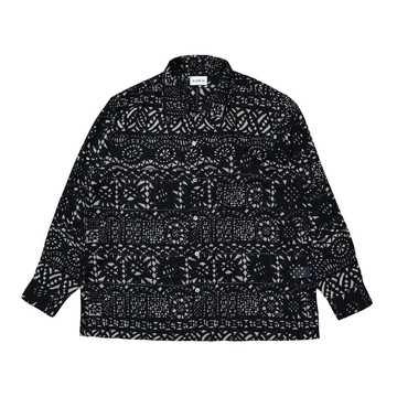 KAIKAI - Mirror Reflection - 幾何圖騰長袖襯衫