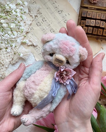 填充泰迪熊、藝術家毛絨公仔、記憶熊、熊娃娃玩具