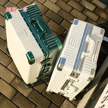 大呎寸行李箱密碼箱女韓版旅行箱男潮流行李箱鋁框萬向輪