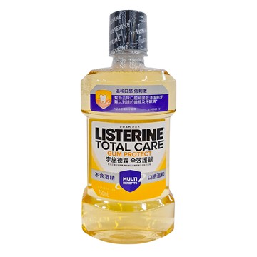 李施德霖 全效護齦漱口水 無酒精配方 溫和不刺激  750ml  1瓶