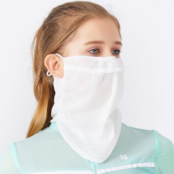 高爾夫防曬面罩夏季速干透氣冰絲護頸圍脖女冰感運動防紫外線面巾