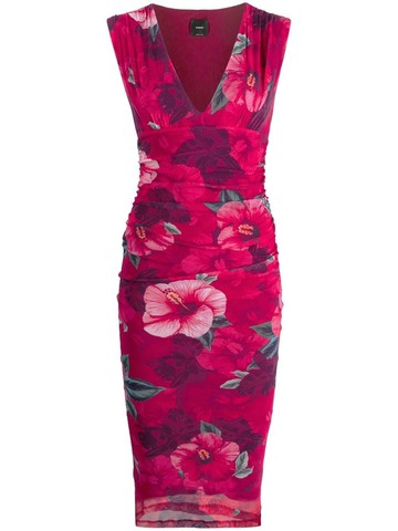 Pinko `Accaldato` Midi Dress