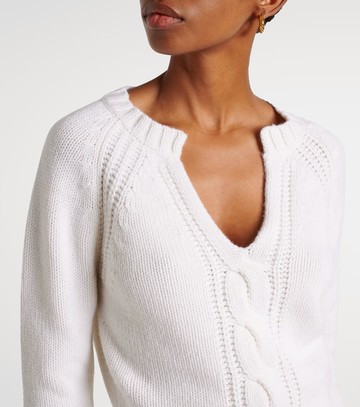 Max Mara Cancan cable-knit cashmere sweater