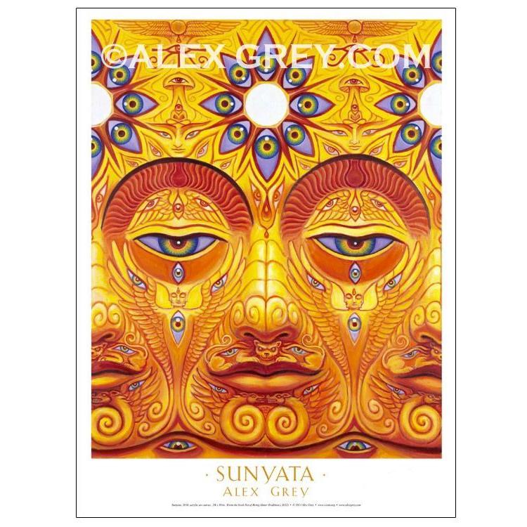 ALEX GREY アレックスグレイ ポスター「Sunyata」