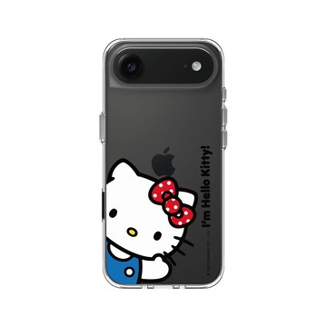iPhone Air Clear Case（相機按鈕） 透明 - 三麗鷗-Hello Kitty - I'm Hello Kitty!
