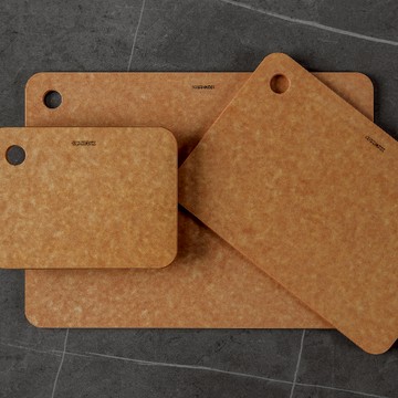 COMBEKK/CUTTING BOARD 環保紙質砧板(M) - BL 黑色