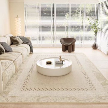 地毯客廳新款輕奢高級沙發墊圈絨茶幾臥室地毯奶油風家用房間地墊