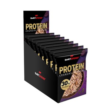 紅牛聰勁 聰勁蛋白穀脆粒-紫薯風味20g/10入(富膳食纖維燕麥堅果/運動訓練點心)