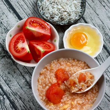 裕毛屋自製【溫心蕃茄蛋粥】 冷凍調理 加熱即食