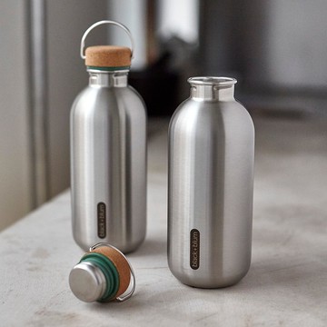 不銹鋼運動杯連水松木樽蓋 (不銹鋼) 21oz (600ml)