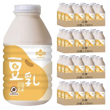 Jacksoy 濃豆奶 無糖  330ml  96瓶