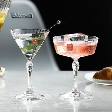 吉爾生活 意大利進口 Bormioli 波米歐利 水晶 馬天尼 雞尾酒杯