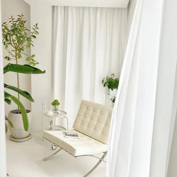 【台灣公司 可打統編】幻影紗窗簾透光不透人氛圍感朦朧感陽臺紗網紅紗白色簡約 y8181