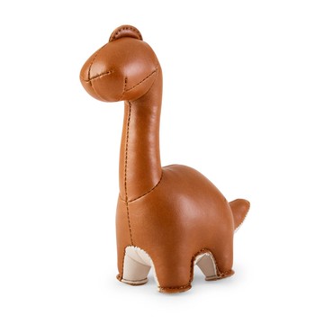 【紙鎮】雷龍 Brontosaurus Rano 皮革擺飾 | 入厝禮物 家居美學