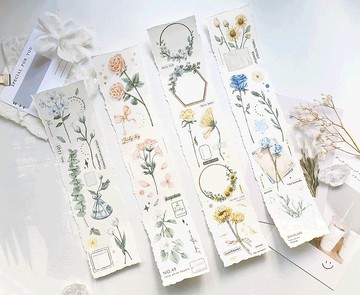 花嶼 輕復古造景 PET 紙膠帶 10米卷