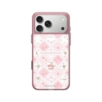 iPhone 17 Pro Max Clear (相機按鈕) 晶醺玫 - 三麗鷗-兔媽媽 Marron Cream - 午茶蕾絲