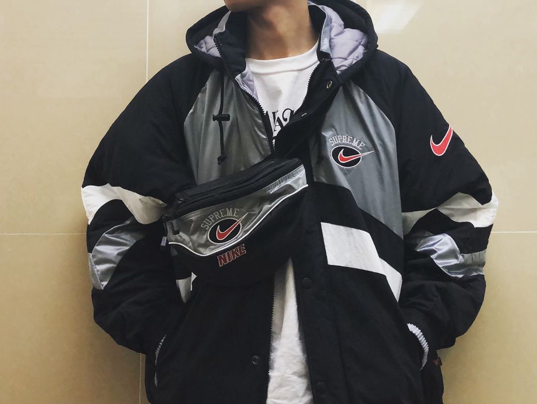 KUMO SHOES-現貨SUPREME SS19 Supreme X Nike Shoulder Bag 防水單肩包