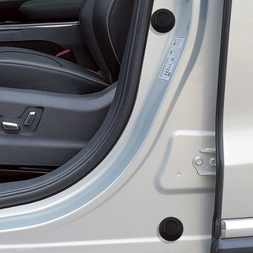 矽膠車門減震墊片 8入 車門隔音墊片 車門防震 車門緩衝墊片 防撞膠粒 減震墊 抗震墊【CW0062】普特汽車精品