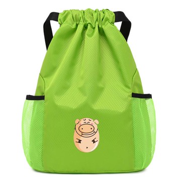 束口袋 新款十二生肖可愛抽繩束口袋籃球裝備大容量高顏值牛津布包【林之舍】