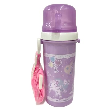 Mother garden 水壺 附杯 幸福獨角獸  500ml  1個