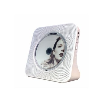 藍牙CD機 充電式隨身聽 音響ins禮物懷舊音樂黑膠復古專輯播放器【Snowbelle優選】