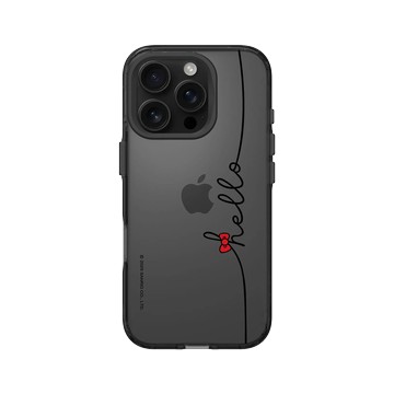iPhone 16 Pro Clear 酷墨灰 - 三麗鷗-Hello Kitty - 妳好