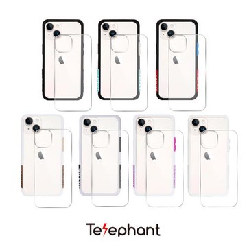 Telephant太樂芬 iPhone 14 Plus  EPI 水波紋抗污防摔手機殼