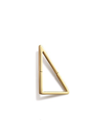 Shihara - Form Earring 15 (03) - women - 18kt Yellow Gold - One Size - Metallic