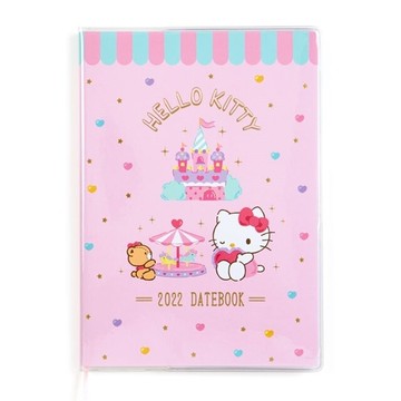 【震撼精品百貨】2022年 掛曆/年曆/手帳~日本三麗鷗~ Hello Kitty 2022 B6行事曆 (粉色款)*74962