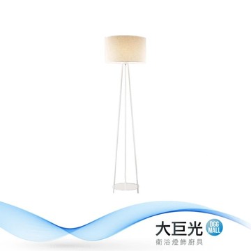 【大巨光】典雅風-E27 單燈立燈-大(MF-4033)