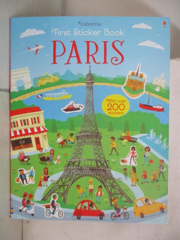 【書寶二手書T4／少年童書_DGG】First Sticker Book Paris_James MacLaine,Wesley Robins