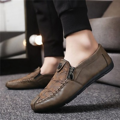 ドライビングシューズ メンズ ローファーシューズ Puレザー メンスシューズ ゴルフシューズ スリッポン 疲れない 車の運転 通販 Lineポイント最大get Lineショッピング