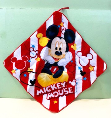 【震撼精品百貨】Micky Mouse_米奇/米妮 ~擦手巾~紅*63509