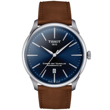 TISSOT 官方授權 杜魯爾系列 經典機械腕錶 錶 手錶 送禮 / T1394071604100 / T139.407.16.041.00