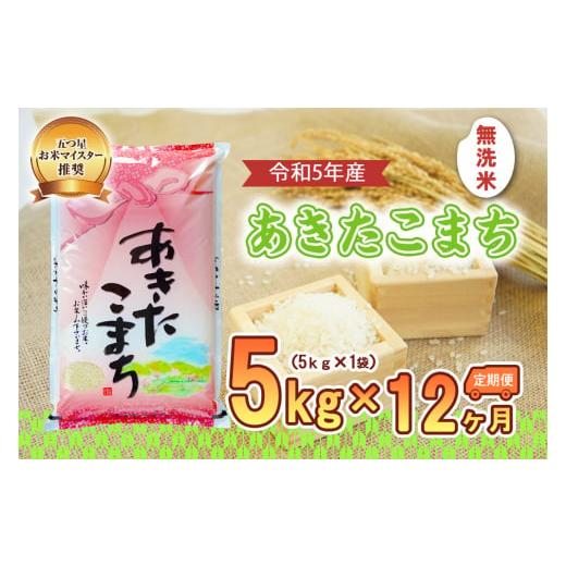 ふるさと納税 岩手県 盛岡市 盛岡市産あきたこまち5kg×12か月