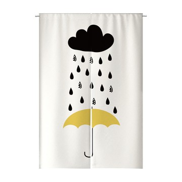 【客製化門簾】【贈桿發票】搞笑門簾 遮擋簾滑軌 遮擋簾 短窗簾半簾 門簾掛布 櫥櫃遮擋簾 莫蘭迪門簾 厨房短門簾