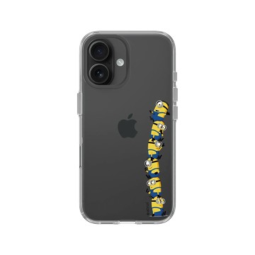 iPhone 16 Clear Case（相機按鈕） 透明 - Minions - 小小兵 - 疊疊樂