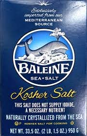 短期促銷！法國鯨魚牌 猶太鹽 Crystal Kosher salt 950g