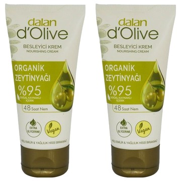 dalan 達欖 橄欖油特潤深層滋養修護霜 48小時保濕 手部/臉部/身體適用  60ml  2條