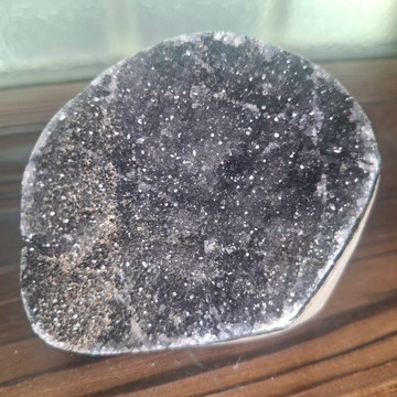 迷你水晶洞 -異象帶晶花/黑砂糖/多線