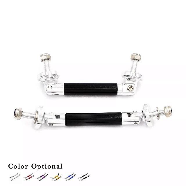 ユニバーサル レーシング フロント バンパー Lip スプリッタ ロッド ストラット タイバー キット バンパー ユニバーサル フロント