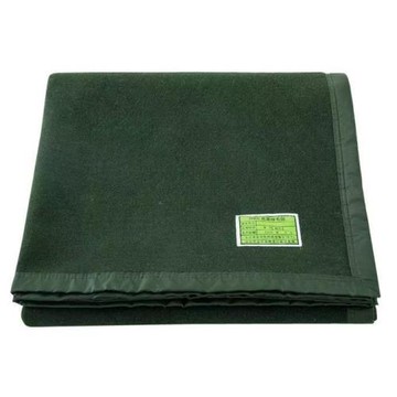 現貨速發應急救援毛毯勞保救災儲備2000克2米草軍綠保暖午睡毯子
