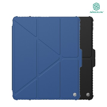 NILLKIN Apple iPad Pro 13 (M4/M5) 悍甲 Pro 皮套(多角度摺疊款) 平板皮套 三折皮套 Y折皮套 翻蓋皮套 側翻皮套 預留筆槽 支援休眠喚醒