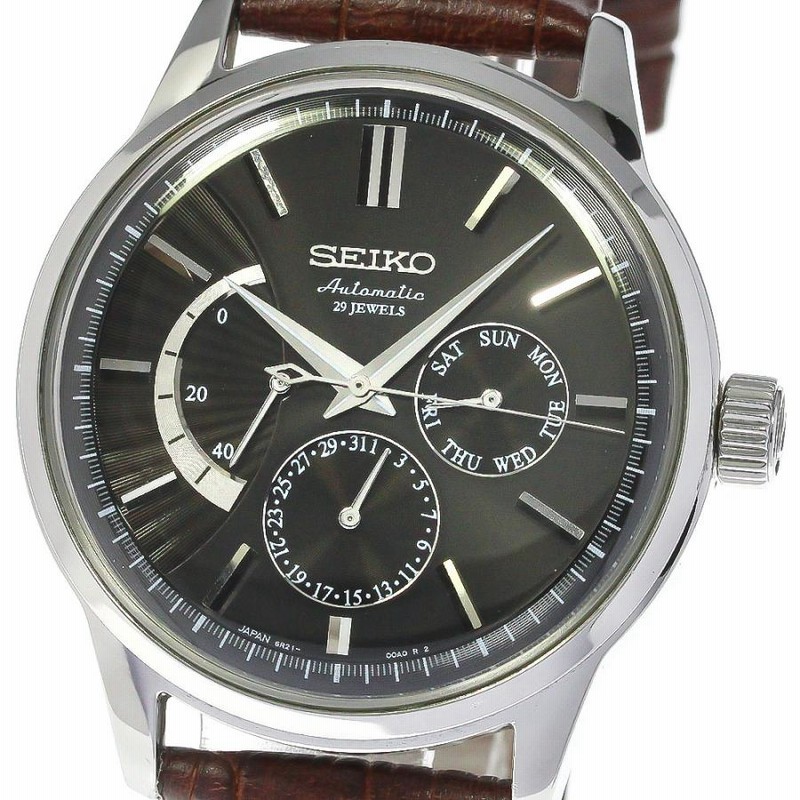 セイコー SEIKO 6R21-00A0/SARC013 メカニカル デイデイト 自動巻き メンズ 良品 _769562 | LINEブランドカタログ