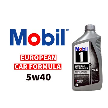《油工坊》MOBIL 1 EUROPEAN CAR FORMULA 5W40  全合成 229.5