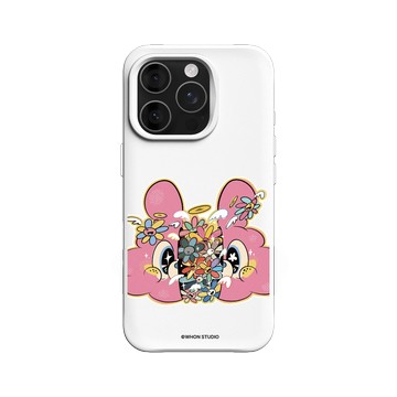 iPhone 16 Pro SolidX 白 - WHON STUDIO 緩緩 - 花奔