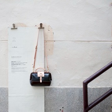 圓筒醫生包＿墨綠色